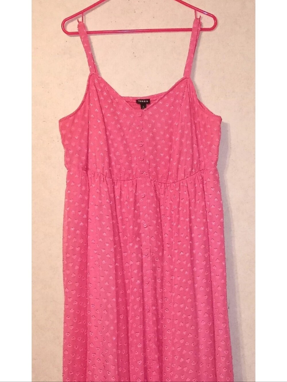 Torrid Pink Dress 18 -20 - Picture 8 of 9